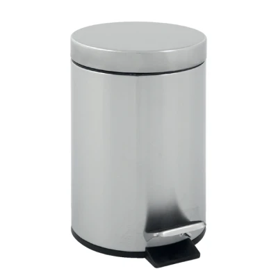 Afbeelding van Pedaalemmer EKO Classic Zilver Inox 5L