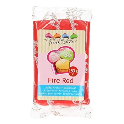 Afbeelding van FunCakes Rolfondant Rood 250g