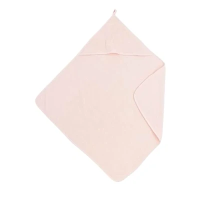 Afbeelding van Meyco Badcape Basic Badstof Soft Pink