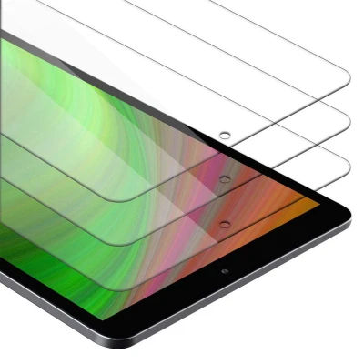 Afbeelding van Cadorabo 3x Screenprotector geschikt voor Huawei MediaPad M5 8 (8.4 Zoll) in KRISTALHELDER Getemperd Pantser Film (Tempered) Display beschermend glas 9H hardheid met 3D Touch