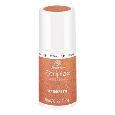 Afbeelding van Alessandro Striplac Peel or Soak 147 Tiger&#039;s Eye Gellak Beautytasting