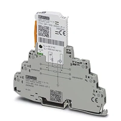 Afbeelding van Phoenix Contact 2906809 TTC 6P 1X2 24DC UT I Overspanningsveilige afleider 1 stuk(s)