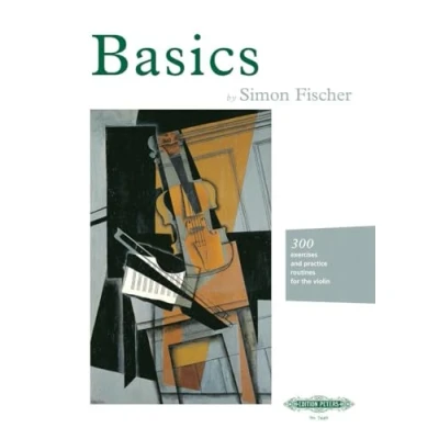 Afbeelding van SIMON FISCHER BASICS 300 EXCERCICES and PRATICE ROUTINE for the Violin VIOLON: Exercises Practice Routines