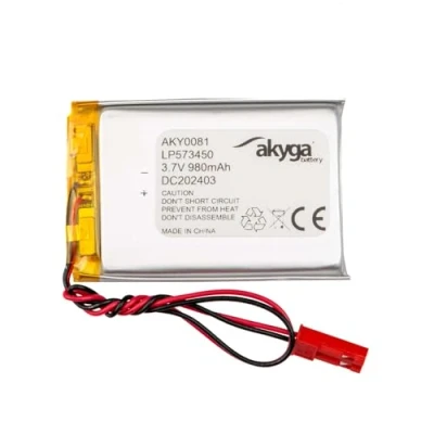 Afbeelding van Akyga LP573450 Accupack Batterijgrootte: Speciaal LiPo 3.7 V 980 mAh