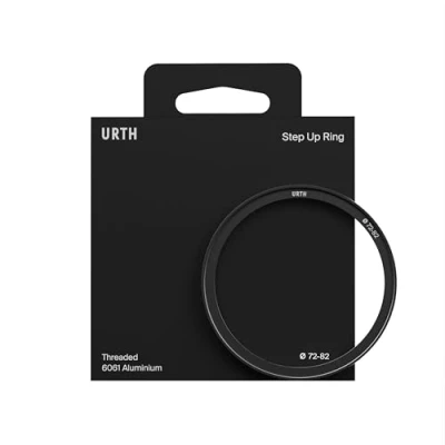 Afbeelding van Urth 72 82mm Step Up Ring Filteradapter Bevestig filters aan 72mm lenzen