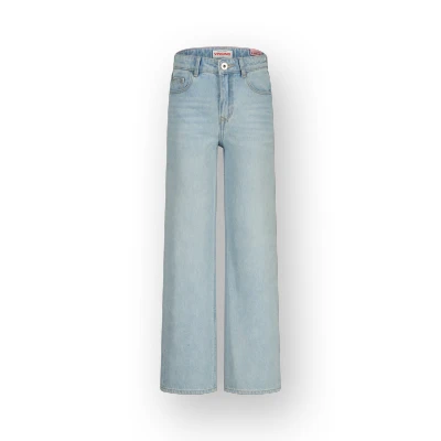 Afbeelding van Vingino wide leg regular waist jeans light blue denim