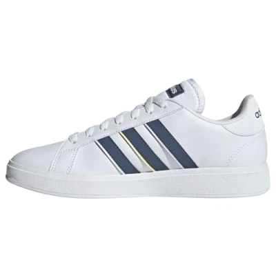 Afbeelding van adidas Dames Grand Court Base 2.0 Schoenen Non Football Low, Ftwr White Preloved Inkt Crystal Jade, 44 EU