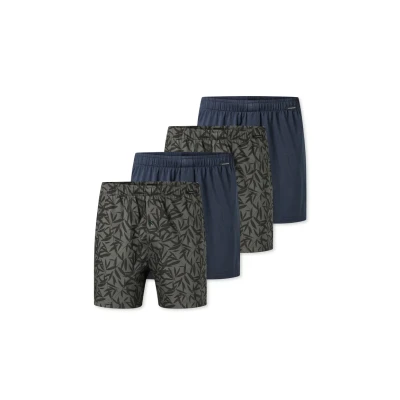 Afbeelding van Schiesser Heren boxershort 4 pack Single Jersey