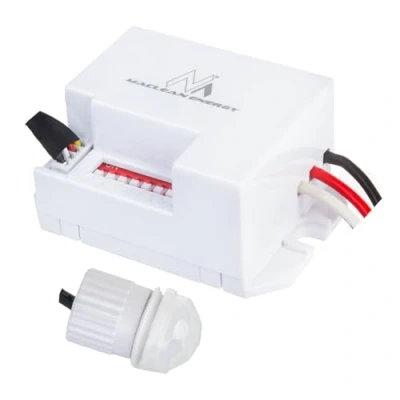 Afbeelding van Maclean PIR bewegingsmelder met externe sensor 12 24V DC 360 MCE32 V