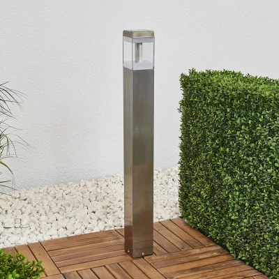 Afbeelding van Lindby Baily tuinpadverlichting roestvrij staal LED&#039;s