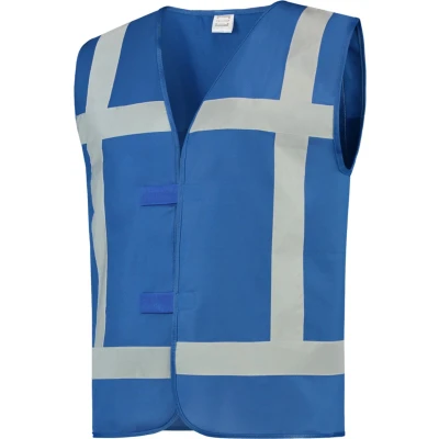 Afbeelding van Tricorp Vest Reflectie 453014 Fluo Koningsblauw