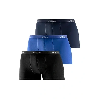 Afbeelding van s.Oliver Basic 3 PACK Onderbroeken, Heren, Maat: XL, Blau