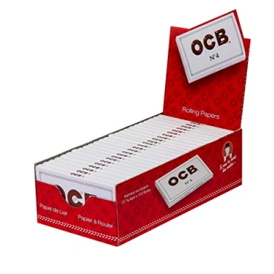 Afbeelding van OCB 15432 kort N4, 25 boekjes à 100 vellen, wit (36 x 69 mm)
