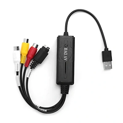 Afbeelding van USB 2.0 Video Digital Converter Audio Acquisition Card Adapter voor NTSC/PAL/SECAM, Ondersteuning WIN10