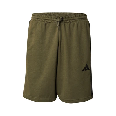 Afbeelding van adidas Heren ESSENTIAL THREE STRIPES FRENCH TERRY SHORT, pure ruby/black, XS