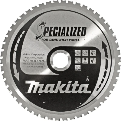 Afbeelding van Makita B 17697 Cirkelzaagblad Sandwichpaneel 355x30x2,2mm