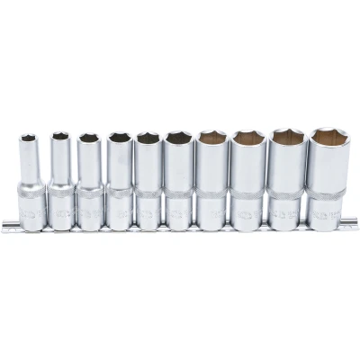 Afbeelding van BGS Doppenset zeskant, diep 1/2&quot; inches 10 delig