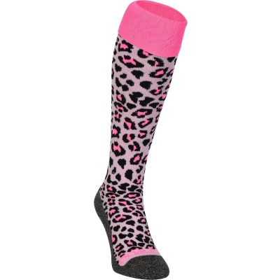Afbeelding van Cheetah Hockeysokken Soft Pink 505 31 35 Print