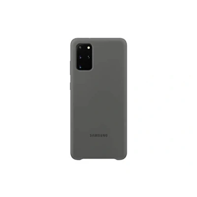 Afbeelding van Samsung Galaxy S20 Plus Hoesje Siliconen en TPU (zacht) Softcase/Backcover Grijs Telefoonhoesje