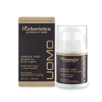 Afbeelding van Uomo natuurlijke anti ageing gezichtscrème voor mannen. VEGAN Vit.B5