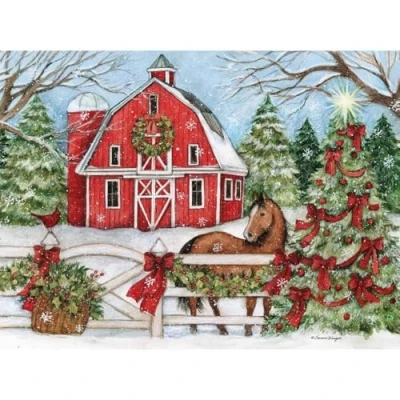 Afbeelding van LANG Heartland Vakantie Boxed Kerstkaarten (1004841)
