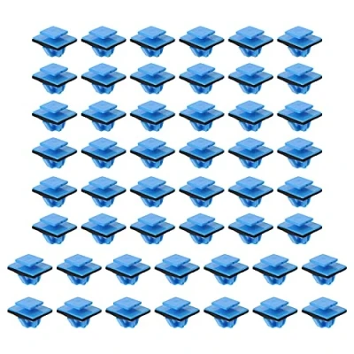 Afbeelding van the Lord of Tools 50 stuks Wielboog Trim Clips Deur en Side Moulding Sluiting 877561F000 Blauw Plastic Compatibel met Hyundai Santa Fe Tucson Kia Soul Sportage