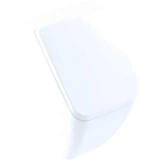 Afbeelding van Villeroy en boch venticello urinoir directflush wit toevoer verdekt zonder deksel 5504r101