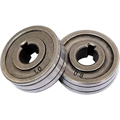 Afbeelding van 2X Draad Feed Drive Rollers Roll Wielen 30.10.10mm Fit voor SSJ 29A SSJ29 Feeder MIG MAG Lassers Gids Materiaal (0.8/1.0mm)