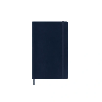Afbeelding van Moleskine Notitieboek Large Geruit Zachte Kaft Sapphire Blue