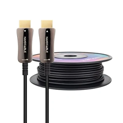 Afbeelding van HDMI Kabel NANOCABLE 10.15.2130 8k ultra hd 48 gbit/s 30 m Zwart