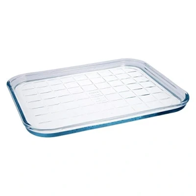 Afbeelding van Pyrex Bakplaat, Glas, Transparant, 32 X 26 cm