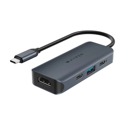 Afbeelding van HYPER HyperDrive EcoSmart Gen.2 Hub USB C mini dockingstation Geschikt voor merk: Universeel Power Delivery