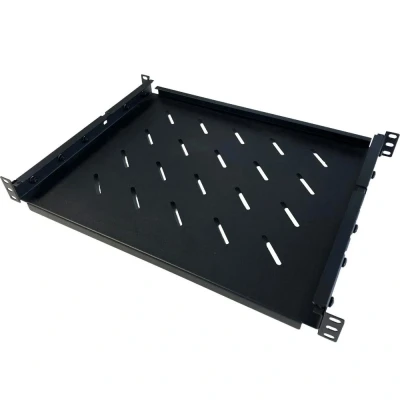 Afbeelding van DSIT Verstelbaar legbord voor 350mm tot 600mm diepe serverkasten 1U ook geschikt flightcases