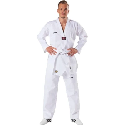 Afbeelding van KWON Taekwondopak Victory witte V hals