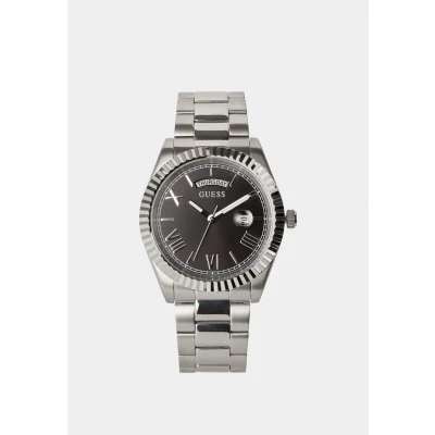 Afbeelding van Guess Unisex Horloge silvercoloured, Maat: One Size, Silver coloured