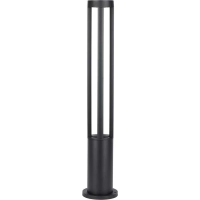 Afbeelding van V TAC VT 820 B N LED Muurpaalverlichting Zwart 80CM IP65 10W 1000 Lumen 6400K
