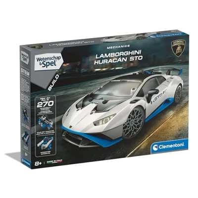 Afbeelding van Clementoni Wetenschap en Spel Mechanics Huracan Sto Bouwset, 270dlg.