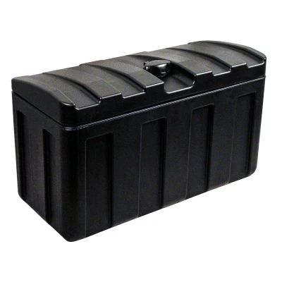 Afbeelding van Gereedschapskist kunststof Stabilo® box Hitch 500 2, draaisluiting met slot, 515x212x290 Stabilo Disselbak Disselkist Aanhangwagen