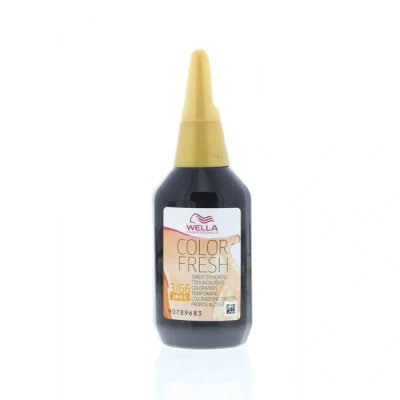 Afbeelding van Wella Color Fresh 75 ml 3/66 Diep Violet Donkerbruin