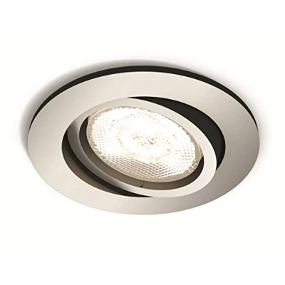 Afbeelding van Philips Shellbark Inbouwspot 1 Lichtpunt mat chroom x 500lm