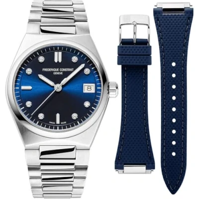 Afbeelding van Frédérique Constant Highlife FC 240ND2NH26B Horloge Staal Zilverkleurig Ø 31 mm