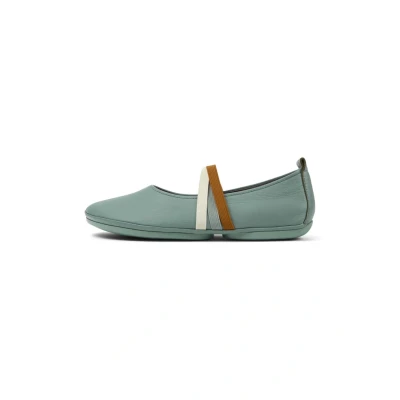 Afbeelding van Camper Dames Rechts Nina K201665 Ballerina, Medium Groen 008 Tws, 39 EU