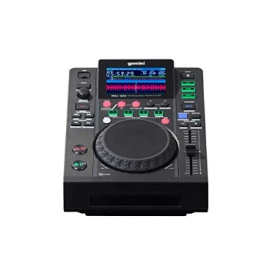 Afbeelding van Gemini MDJ 600 DJ Media Player met 4,3 inch kleurendisplay en 5 jogwheel