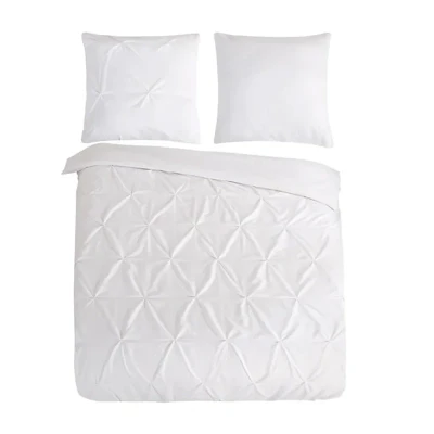 Afbeelding van Pure Dekbedovertrek Luxe Chesterfield Wit 2 persoons (200 x 200/220 cm)
