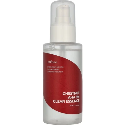 Afbeelding van Isntree, Gezichtsserum, Kastanje AHA 8% Heldere Essentie (100 ml)