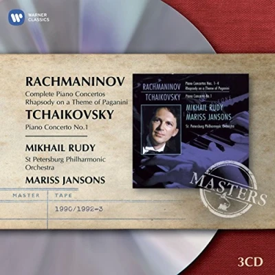 Afbeelding van Rachmaninov: Piano Concertos Nos. 1 4; Rhapsody on a Theme of Paganini; Tchaikovsky: Concerto No.