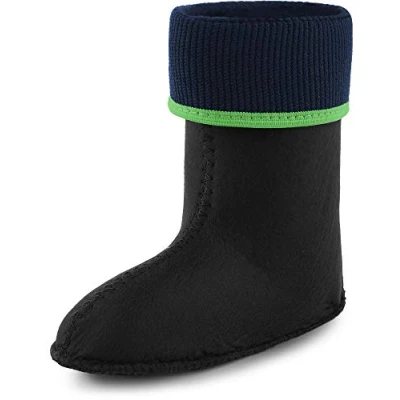 Afbeelding van Ladeheid Opwarmend inzetstuk voor Kinderen Meisje Jongen Lichtgewicht EVA Thermo Rubberen Regenlaarzen KL058 (Groen, 30 EU)