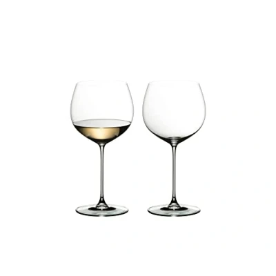 Afbeelding van Riedel Witte Wijnglazen Veritas Oaked Chardonnay 2 Stuks
