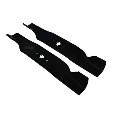 Afbeelding van 2 x 48,5 cm grastrictor messen set voor MTD 742 0610/742 0675/742 04084/742 0646