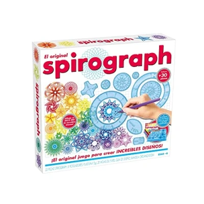 Afbeelding van Spirograph Original kids Set Spirograaf Tekenset Art Design Voor Kinderen vanaf 8 jaar En Volwassene +30 delig